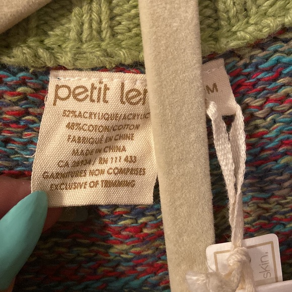 BUNDLE DISCOUNTS! 6mo | Petit Lem colourful knit sweater cardigan - Picture 9 of 13
